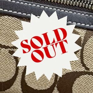 Coach Signature Canvas Shoulder Bag